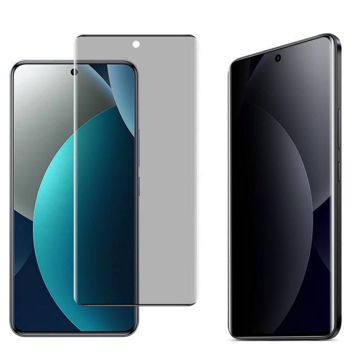 Película de vidrio templado de pantalla completa con protección de privacidad 3D curvada sin bordes de imak, For Redmi Note 15 Pro+ 5G Global 163.3mm, For Redmi Note 15 4G Global 164mm, For Redmi Note 15 Pro 4G Global 163.2mm                           ...