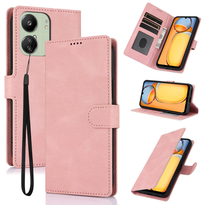 Funda para teléfono de piel de becerro con textura de piel de fantasía, For Redmi Note 15 Pro+ 5G Global 163.3mm, For Redmi Note 15 4G / 5G Global 164mm, For Redmi Note 15 Pro 4G Global 163.2mm, For Redmi Note 15 Pro 5G Global 163.6mm                  ...