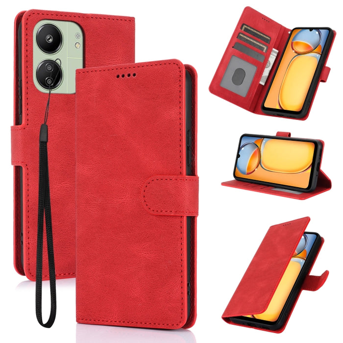 Funda para teléfono de piel de becerro con textura de piel de fantasía, For Redmi Note 15 Pro+ 5G Global 163.3mm, For Redmi Note 15 4G / 5G Global 164mm, For Redmi Note 15 Pro 4G Global 163.2mm, For Redmi Note 15 Pro 5G Global 163.6mm                  ...