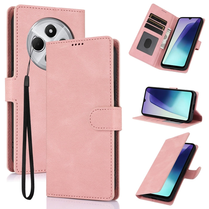 Funda para teléfono de piel de becerro con textura de piel de fantasía, For Redmi Note 15 Pro+ 5G Global 163.3mm, For Redmi Note 15 4G / 5G Global 164mm, For Redmi Note 15 Pro 4G Global 163.2mm, For Redmi Note 15 Pro 5G Global 163.6mm                  ...