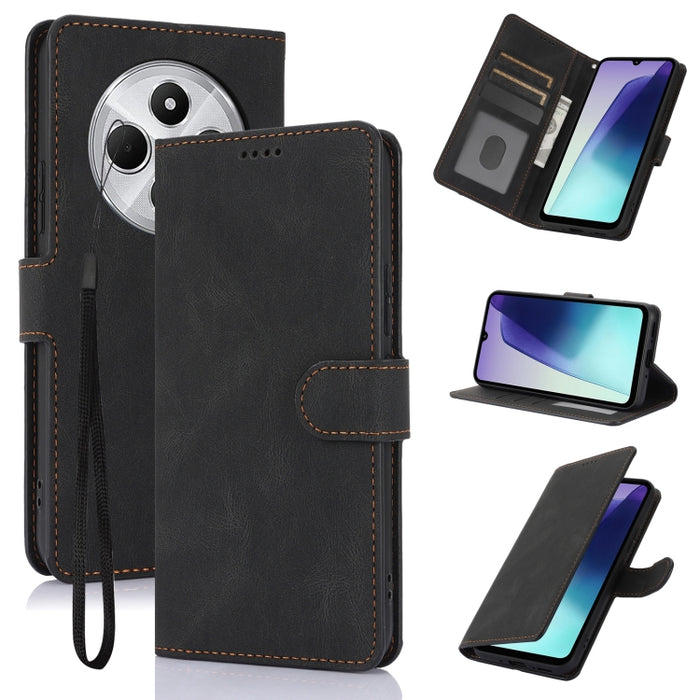 Funda para teléfono de piel de becerro con textura de piel de fantasía, For Redmi Note 15 Pro+ 5G Global 163.3mm, For Redmi Note 15 4G / 5G Global 164mm, For Redmi Note 15 Pro 4G Global 163.2mm, For Redmi Note 15 Pro 5G Global 163.6mm                  ...