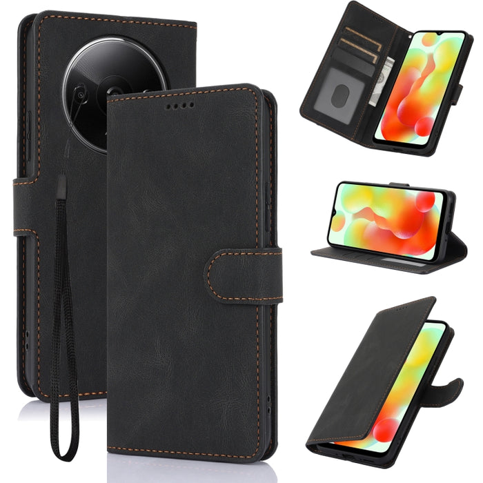 Funda para teléfono de piel de becerro con textura de piel de fantasía, For Redmi Note 15 Pro+ 5G Global 163.3mm, For Redmi Note 15 4G / 5G Global 164mm, For Redmi Note 15 Pro 4G Global 163.2mm, For Redmi Note 15 Pro 5G Global 163.6mm                  ...