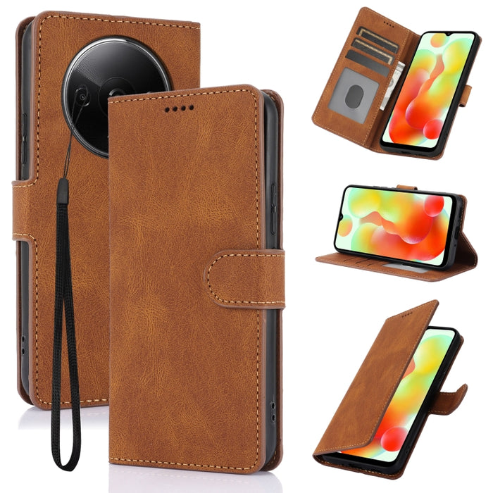 Funda para teléfono de piel de becerro con textura de piel de fantasía, For Redmi Note 15 Pro+ 5G Global 163.3mm, For Redmi Note 15 4G / 5G Global 164mm, For Redmi Note 15 Pro 4G Global 163.2mm, For Redmi Note 15 Pro 5G Global 163.6mm                  ...