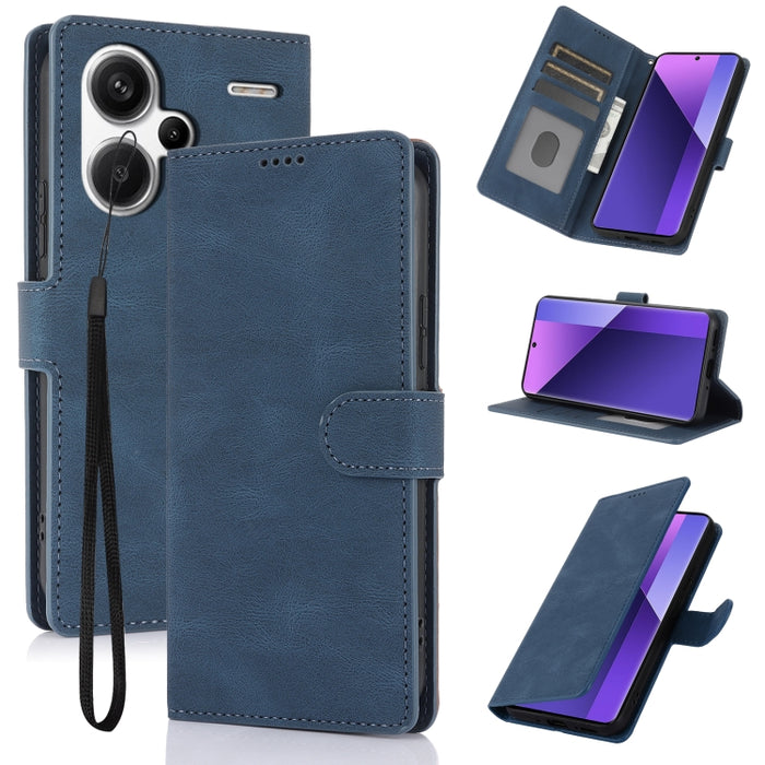 Funda para teléfono de piel de becerro con textura de piel de fantasía, For Redmi Note 15 Pro+ 5G Global 163.3mm, For Redmi Note 15 4G / 5G Global 164mm, For Redmi Note 15 Pro 4G Global 163.2mm, For Redmi Note 15 Pro 5G Global 163.6mm                  ...