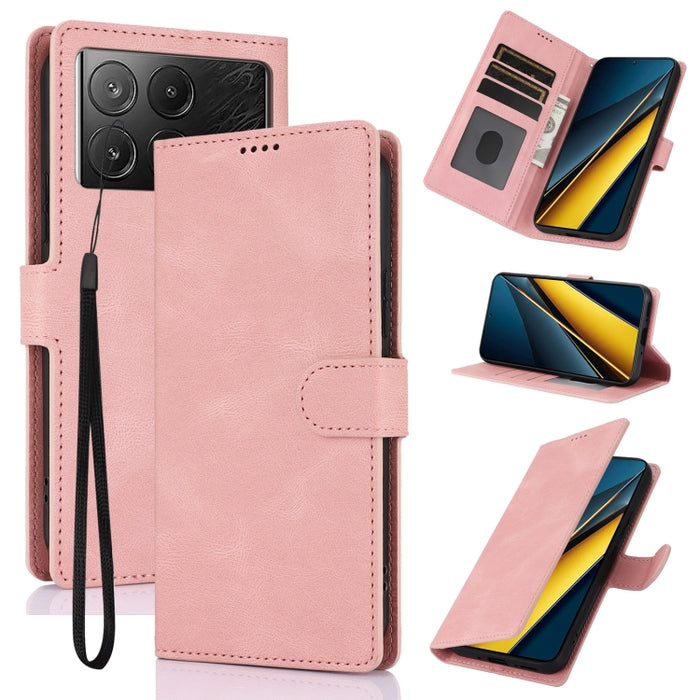 Funda para teléfono de piel de becerro con textura de piel de fantasía, For Redmi Note 15 Pro+ 5G Global 163.3mm, For Redmi Note 15 4G / 5G Global 164mm, For Redmi Note 15 Pro 4G Global 163.2mm, For Redmi Note 15 Pro 5G Global 163.6mm                  ...