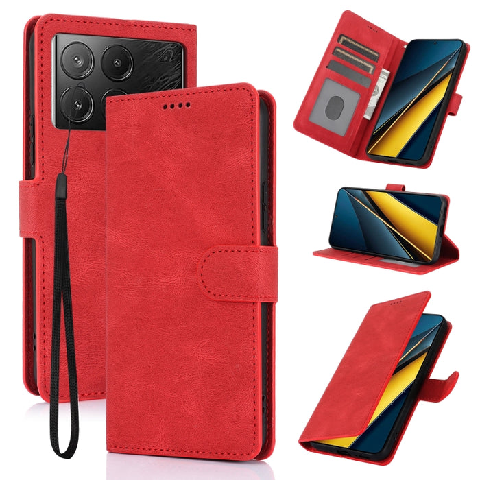 Funda para teléfono de piel de becerro con textura de piel de fantasía, For Redmi Note 15 Pro+ 5G Global 163.3mm, For Redmi Note 15 4G / 5G Global 164mm, For Redmi Note 15 Pro 4G Global 163.2mm, For Redmi Note 15 Pro 5G Global 163.6mm                  ...