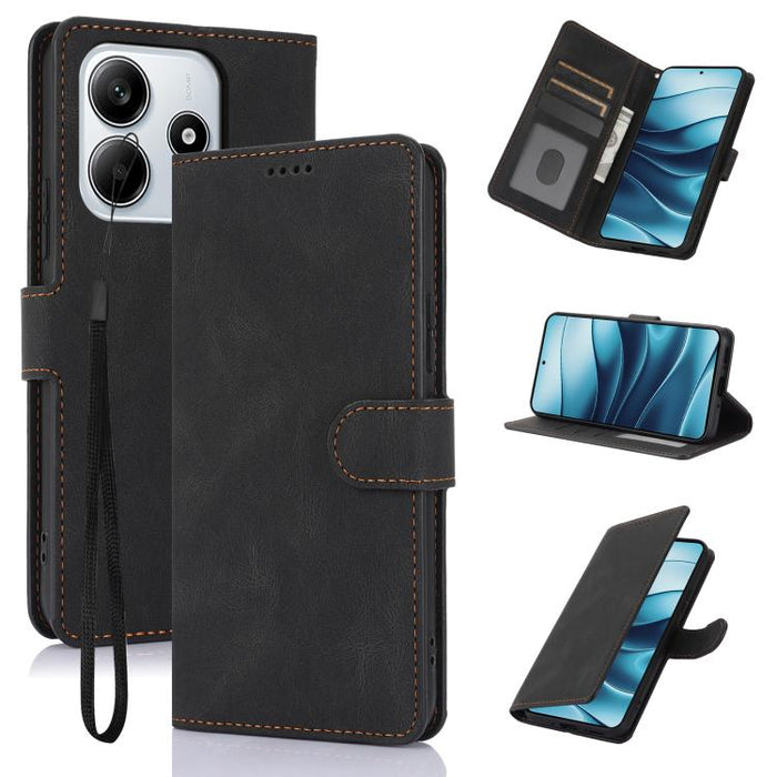 Funda para teléfono de piel de becerro con textura de piel de fantasía, For Redmi Note 15 Pro+ 5G Global 163.3mm, For Redmi Note 15 4G / 5G Global 164mm, For Redmi Note 15 Pro 4G Global 163.2mm, For Redmi Note 15 Pro 5G Global 163.6mm                  ...