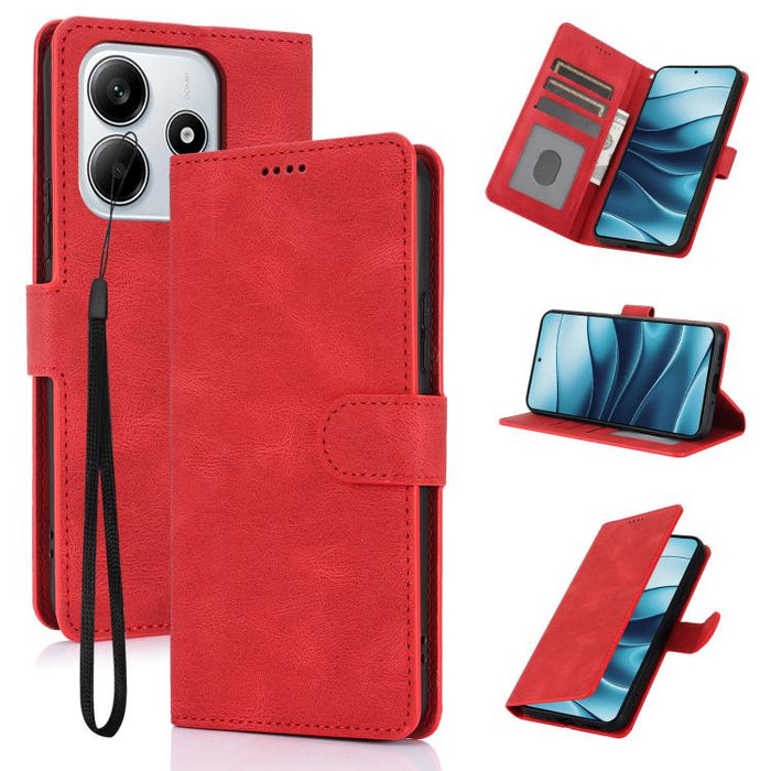 Funda para teléfono de piel de becerro con textura de piel de fantasía, For Redmi Note 15 Pro+ 5G Global 163.3mm, For Redmi Note 15 4G / 5G Global 164mm, For Redmi Note 15 Pro 4G Global 163.2mm, For Redmi Note 15 Pro 5G Global 163.6mm                  ...