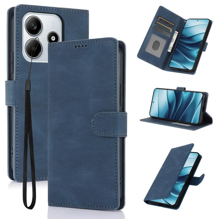 Funda para teléfono de piel de becerro con textura de piel de fantasía, For Redmi Note 15 Pro+ 5G Global 163.3mm, For Redmi Note 15 4G / 5G Global 164mm, For Redmi Note 15 Pro 4G Global 163.2mm, For Redmi Note 15 Pro 5G Global 163.6mm                  ...