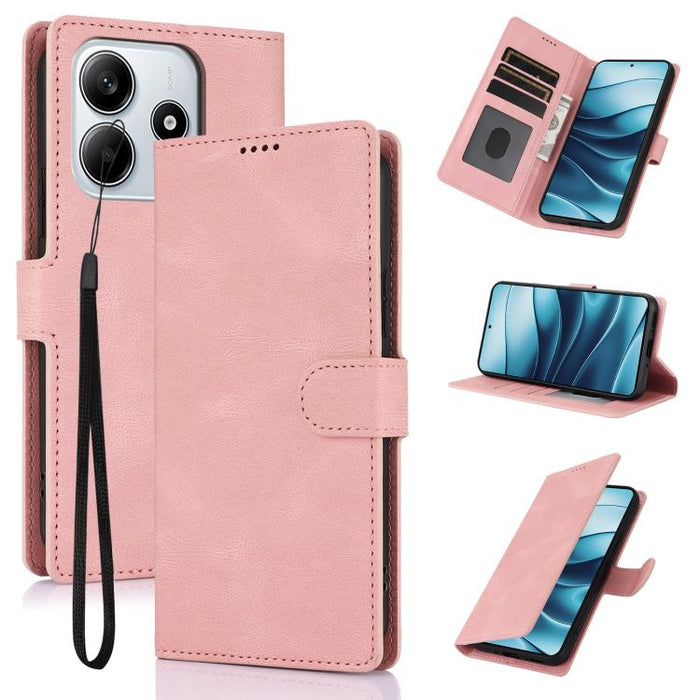 Funda para teléfono de piel de becerro con textura de piel de fantasía, For Redmi Note 15 Pro+ 5G Global 163.3mm, For Redmi Note 15 4G / 5G Global 164mm, For Redmi Note 15 Pro 4G Global 163.2mm, For Redmi Note 15 Pro 5G Global 163.6mm                  ...