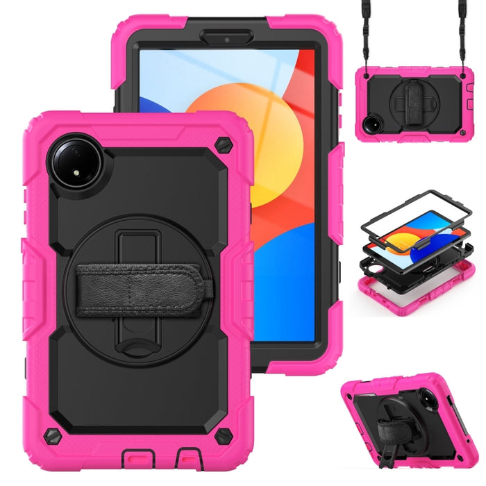 Funda híbrida de silicona para PC y tableta con soporte para tocadiscos, For Xiaomi Redmi Pad 2 SE 9.7 2026, For Xiaomi Redmi Pad 2, For Xiaomi Redmi Pad SE 8.7 2024
