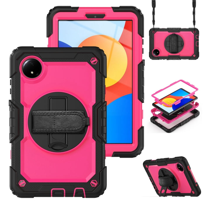 Funda híbrida de silicona para PC y tableta con soporte para tocadiscos, For Xiaomi Redmi Pad 2 SE 9.7 2026, For Xiaomi Redmi Pad 2, For Xiaomi Redmi Pad SE 8.7 2024