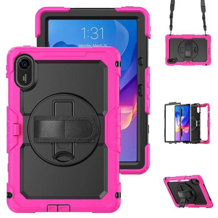 Funda híbrida de silicona para PC y tableta con soporte para tocadiscos, For Xiaomi Redmi Pad 2 SE 9.7 2026, For Xiaomi Redmi Pad 2, For Xiaomi Redmi Pad SE 8.7 2024