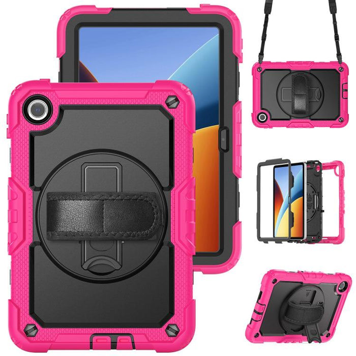 Funda híbrida de silicona para PC y tableta con soporte para tocadiscos, For Xiaomi Redmi Pad 2 SE 9.7 2026, For Xiaomi Redmi Pad 2, For Xiaomi Redmi Pad SE 8.7 2024