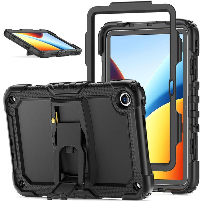 Funda de silicona hídrica para PC con correa para el hombro y soporte, For Xiaomi Redmi Pad 2 SE 9.7 2026, For Xiaomi Redmi Pad 2 11 2025, For Xiaomi Redmi Pad SE 8.7 2024