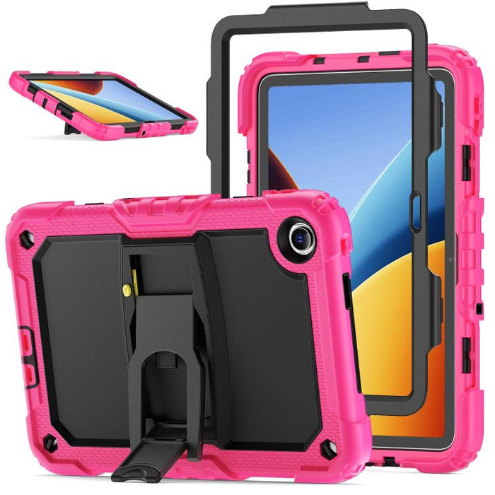 Funda de silicona hídrica para PC con correa para el hombro y soporte, For Xiaomi Redmi Pad 2 SE 9.7 2026, For Xiaomi Redmi Pad 2 11 2025, For Xiaomi Redmi Pad SE 8.7 2024