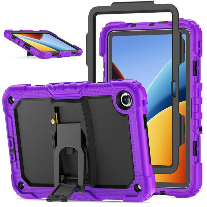 Funda de silicona hídrica para PC con correa para el hombro y soporte, For Xiaomi Redmi Pad 2 SE 9.7 2026, For Xiaomi Redmi Pad 2 11 2025, For Xiaomi Redmi Pad SE 8.7 2024