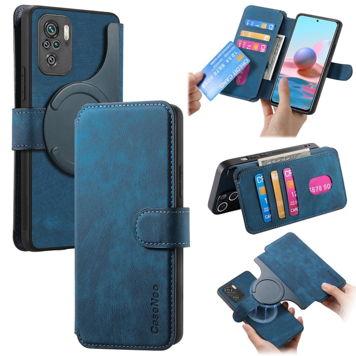 CaseNeo MagSafe RFID - Funda de cuero retro antirrobo para teléfono, For Redmi Note 13 Pro 4G, For Redmi 13C 4G / 13R, For Redmi Note 13 4G, For Redmi Note 13 Pro 5G, For Redmi Note 13 5G, For Redmi Note 13 Pro+ 5G, For Redmi Note 12 4G Global         ...