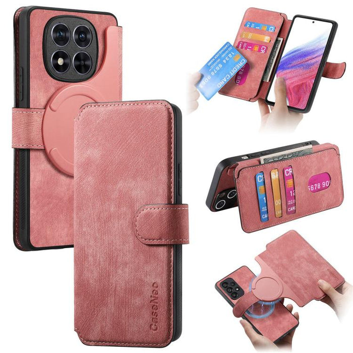 CaseNeo MagSafe RFID - Funda de cuero retro antirrobo para teléfono, For Redmi Turbo 5 Max / Poco X8 Pro Max, For Redmi Turbo 5 5G / Poco X8 Pro 5G, For Redmi Note 15 Pro+ 5G Global 163.3mm, For Redmi Note 15 4G / 5G Global 164mm                       ...