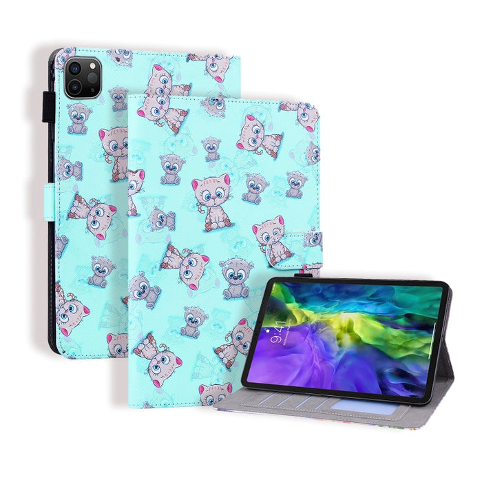 Estuche de cuero con tapa horizontal, con ranuras para tarjetas y soporte y marco de fotos