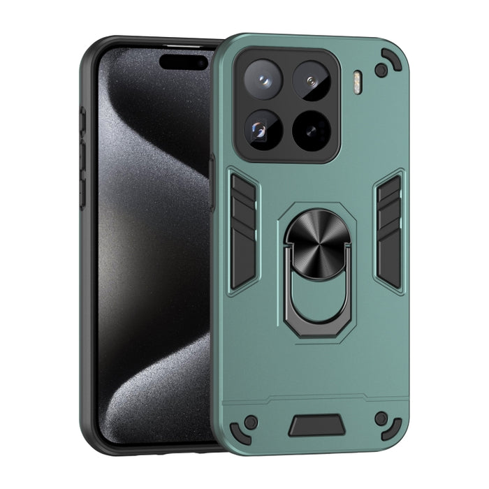 Estuche para teléfono con soporte de anillo de metal a prueba de golpes, For Redmi Note 15 Pro+ 5G 163.3mm/Poco M8 Pro 5G, For Redmi Note 15 5G / 4G 164mm / Poco M8 5G, For Redmi Note 15 Pro 5G Global 163.6mm                                            ...