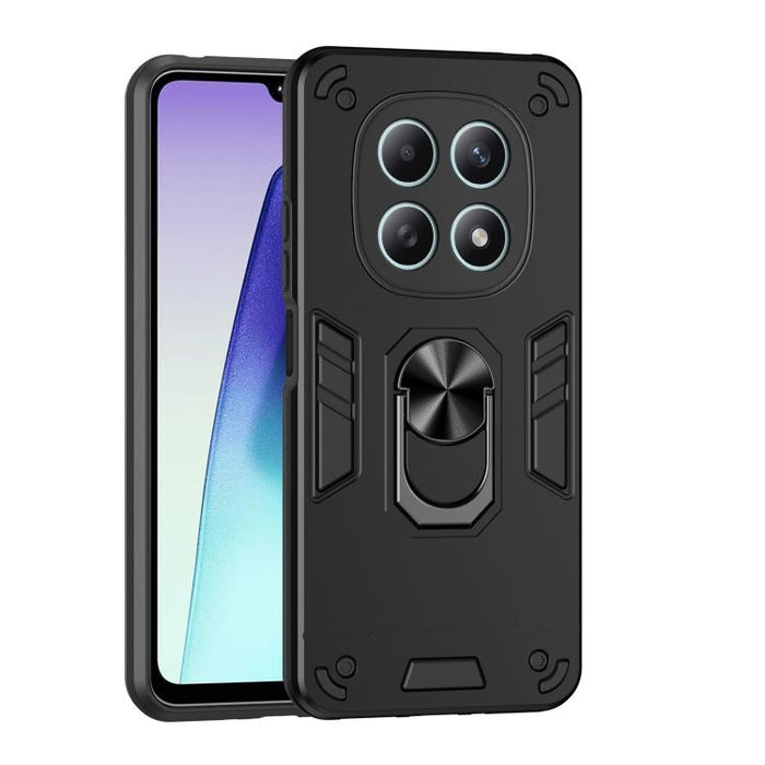 Estuche para teléfono con soporte de anillo de metal a prueba de golpes, For Redmi Note 15 Pro+ 5G 163.3mm/Poco M8 Pro 5G, For Redmi Note 15 5G / 4G 164mm / Poco M8 5G, For Redmi Note 15 Pro 5G Global 163.6mm                                            ...