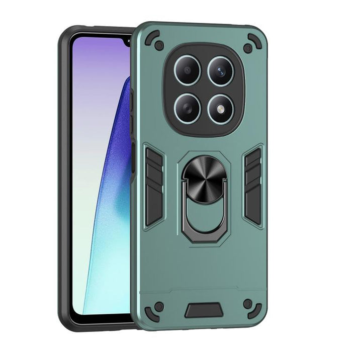 Estuche para teléfono con soporte de anillo de metal a prueba de golpes, For Redmi Note 15 Pro+ 5G 163.3mm/Poco M8 Pro 5G, For Redmi Note 15 5G / 4G 164mm / Poco M8 5G, For Redmi Note 15 Pro 5G Global 163.6mm                                            ...