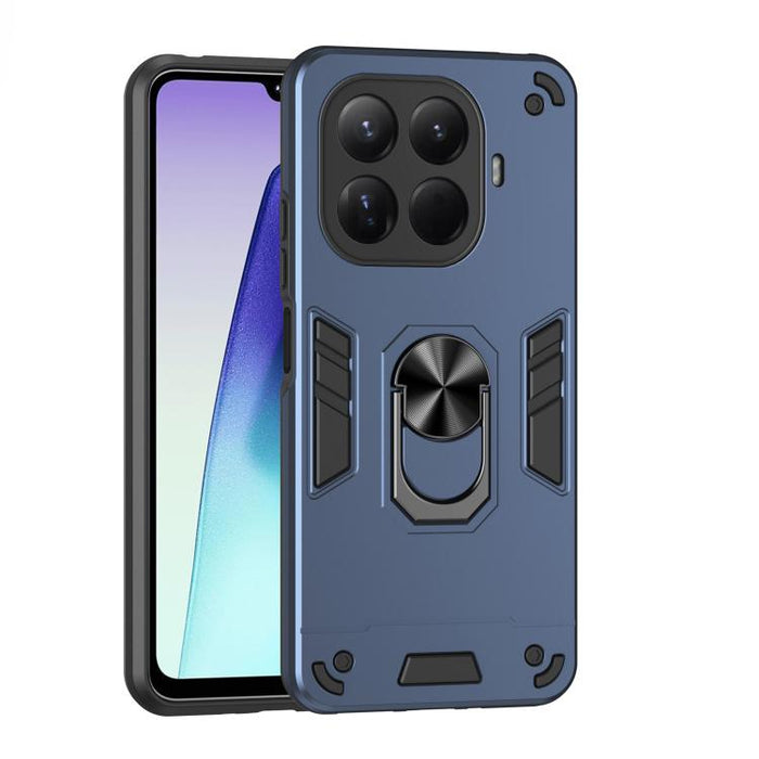 Estuche para teléfono con soporte de anillo de metal a prueba de golpes, For Redmi Note 15 Pro+ 5G 163.3mm/Poco M8 Pro 5G, For Redmi Note 15 5G / 4G 164mm / Poco M8 5G, For Redmi Note 15 Pro 5G Global 163.6mm                                            ...