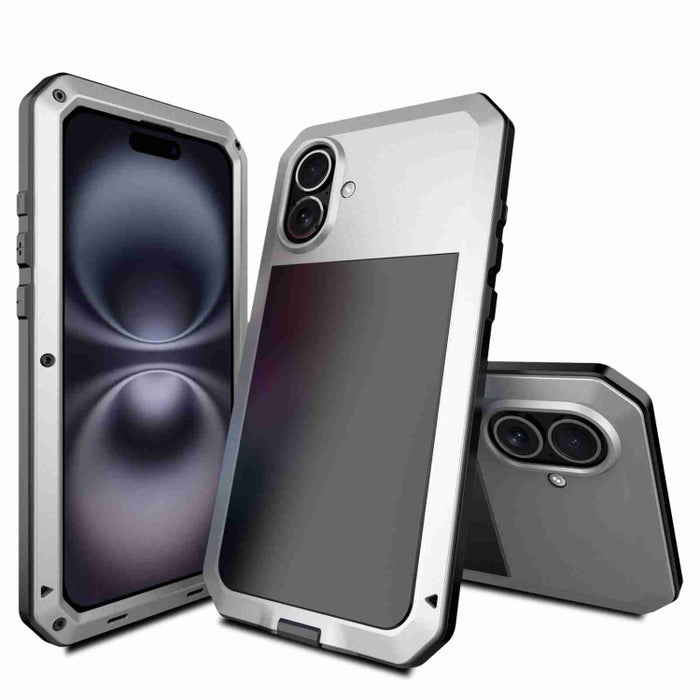 Funda metálica para teléfono con triple protección RedPepper, For iPhone 17 Pro Max, For iPhone 17 Pro, For iPhone 17, For iPhone Air, For iPhone 16 Pro Max, For iPhone 16 Pro, For iPhone 16 Plus, For iPhone 16