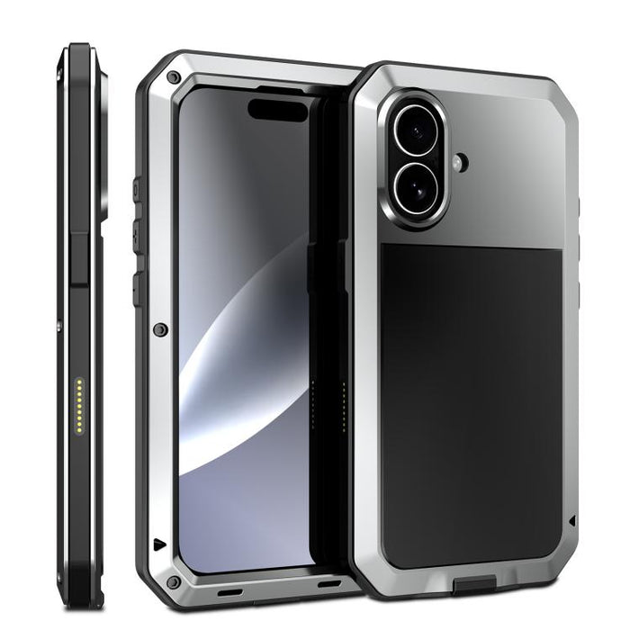 Funda metálica para teléfono con triple protección RedPepper, For iPhone 17 Pro Max, For iPhone 17 Pro, For iPhone 17, For iPhone Air, For iPhone 16 Pro Max, For iPhone 16 Pro, For iPhone 16 Plus, For iPhone 16