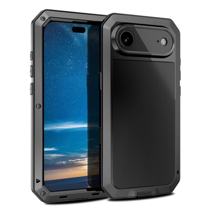 Funda metálica para teléfono con triple protección RedPepper, For iPhone 17 Pro Max, For iPhone 17 Pro, For iPhone 17, For iPhone Air, For iPhone 16 Pro Max, For iPhone 16 Pro, For iPhone 16 Plus, For iPhone 16