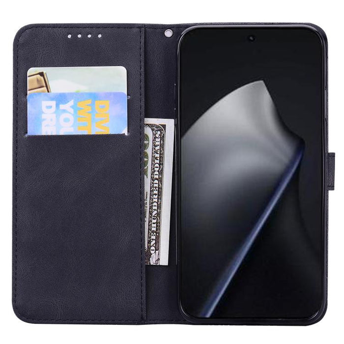Funda de cuero para teléfono con tapa horizontal y relieve de mariposas con tacto retro, For Xiaomi 15T Pro 5G, For Xiaomi 15T 5G, For Xiaomi Poco C75, For Xiaomi 14T Pro, For Xiaomi 14T
