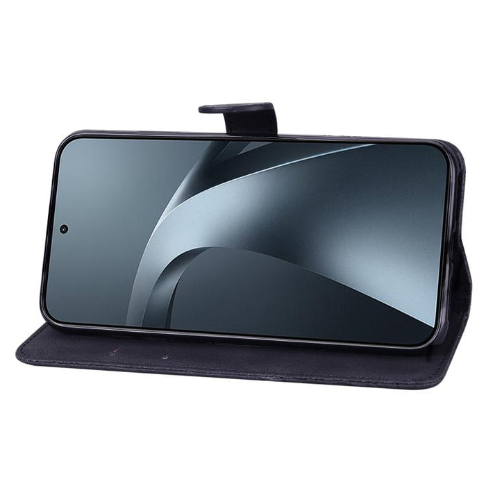 Funda de cuero para teléfono con tapa horizontal y relieve de mariposas con tacto retro, For Xiaomi 15T Pro 5G, For Xiaomi 15T 5G, For Xiaomi Poco C75, For Xiaomi 14T Pro, For Xiaomi 14T