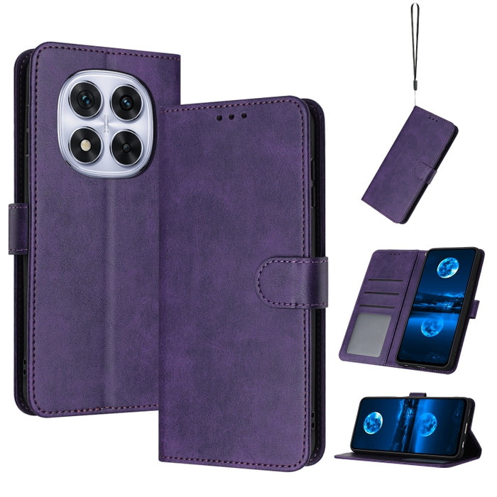 Funda para teléfono con tapa de piel de becerro sólida, For Redmi K90 Pro Max / Poco F8 Ultra, For Redmi Note 15 Pro 4G Global 163.2mm, For Redmi K90 / Poco F8 Pro, For Redmi Note 14 5G, For Redmi Note 14 Pro 5G
