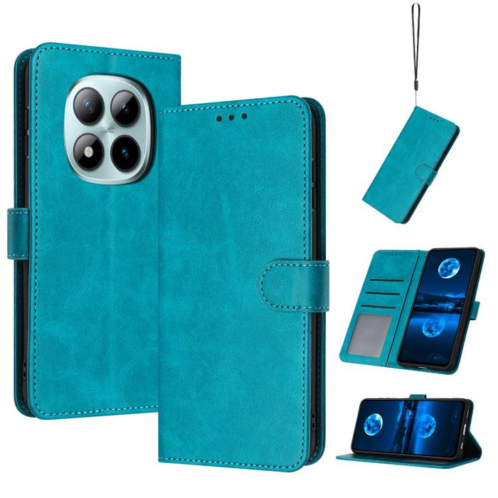 Funda para teléfono con tapa de piel de becerro sólida, For Redmi K90 Pro Max / Poco F8 Ultra, For Redmi Note 15 Pro 4G Global 163.2mm, For Redmi K90 / Poco F8 Pro, For Redmi Note 14 5G, For Redmi Note 14 Pro 5G
