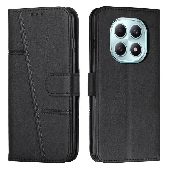 Funda para teléfono de piel con textura de becerro y hebilla cosida, For Redmi 15a 5G, For Redmi A7 Pro 4G 171mm, For Redmi Turbo 5 Max / Poco X8 Pro Max 5G, For Redmi Turbo 5 / Poco X8 Pro 5G, For Redmi Note 15 Pro+ 5G Global 163.3mm                  ...