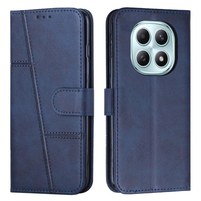 Funda para teléfono de piel con textura de becerro y hebilla cosida, For Redmi 15a 5G, For Redmi A7 Pro 4G 171mm, For Redmi Turbo 5 Max / Poco X8 Pro Max 5G, For Redmi Turbo 5 / Poco X8 Pro 5G, For Redmi Note 15 Pro+ 5G Global 163.3mm                  ...