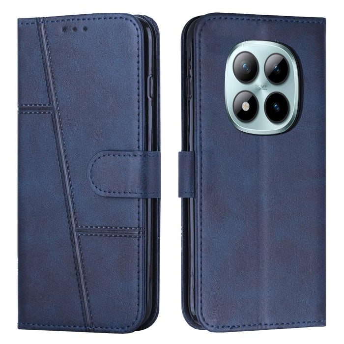 Funda para teléfono de piel con textura de becerro y hebilla cosida, For Redmi 15a 5G, For Redmi A7 Pro 4G 171mm, For Redmi Turbo 5 Max / Poco X8 Pro Max 5G, For Redmi Turbo 5 / Poco X8 Pro 5G, For Redmi Note 15 Pro+ 5G Global 163.3mm                  ...