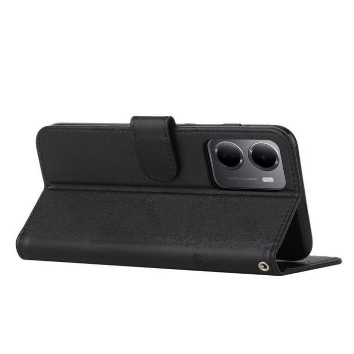 Funda para teléfono de piel con textura de becerro y hebilla cosida, For Redmi 15a 5G, For Redmi A7 Pro 4G 171mm, For Redmi Turbo 5 Max / Poco X8 Pro Max 5G, For Redmi Turbo 5 / Poco X8 Pro 5G, For Redmi Note 15 Pro+ 5G Global 163.3mm                  ...