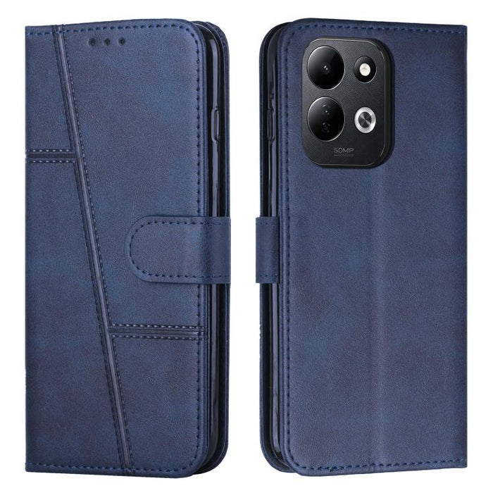 Funda para teléfono de piel con textura de becerro y hebilla cosida, For Redmi 15a 5G, For Redmi A7 Pro 4G 171mm, For Redmi Turbo 5 Max / Poco X8 Pro Max 5G, For Redmi Turbo 5 / Poco X8 Pro 5G, For Redmi Note 15 Pro+ 5G Global 163.3mm                  ...