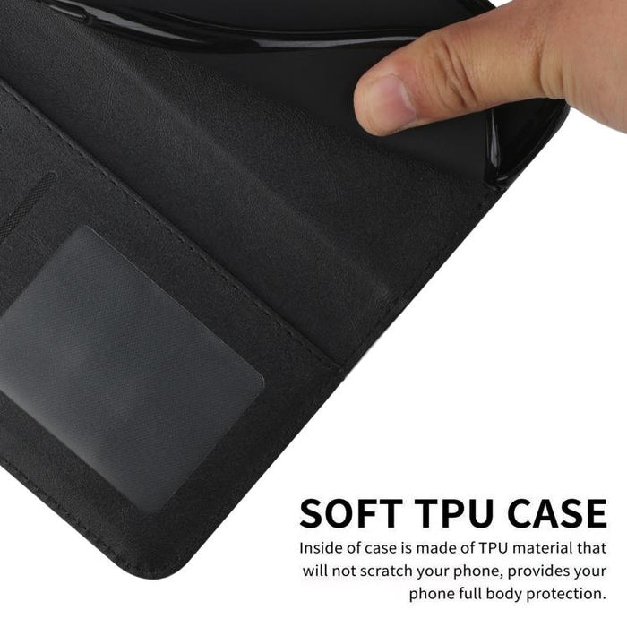 Funda para teléfono de piel con textura de becerro y hebilla cosida, For Redmi 15a 5G, For Redmi A7 Pro 4G 171mm, For Redmi Turbo 5 Max / Poco X8 Pro Max 5G, For Redmi Turbo 5 / Poco X8 Pro 5G, For Redmi Note 15 Pro+ 5G Global 163.3mm                  ...