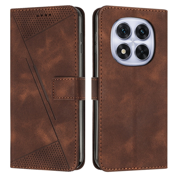 Funda de cuero para teléfono Dream Triangle con cordón largo, For Redmi Note 14 Pro 5G Global, For Redmi Turbo 4 / Xiaomi Poco X7 Pro, For Redmi K80 / K80 Pro, For Redmi Note 14 4G 163.25mm, For Redmi Note 14 5G Global