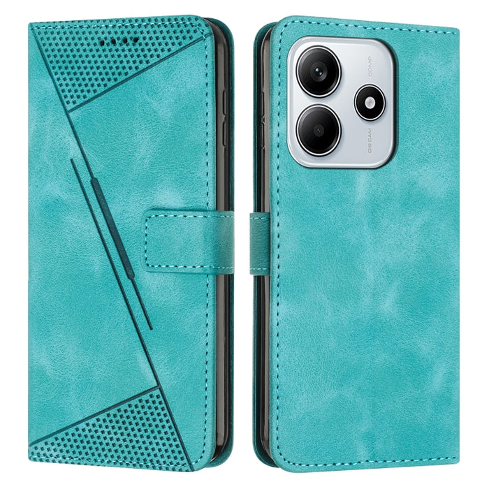 Funda de cuero para teléfono Dream Triangle con cordón largo, For Redmi Note 14 Pro 5G Global, For Redmi Turbo 4 / Xiaomi Poco X7 Pro, For Redmi K80 / K80 Pro, For Redmi Note 14 4G 163.25mm, For Redmi Note 14 5G Global