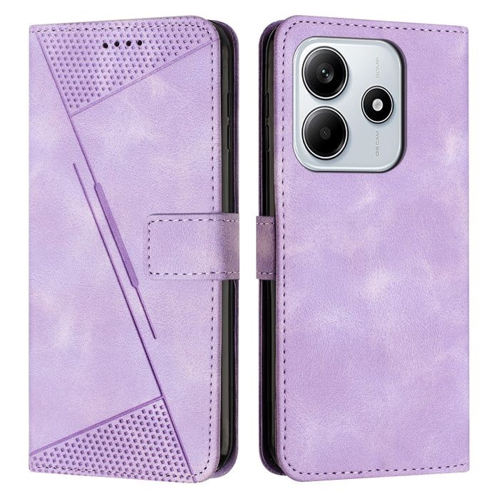 Funda de cuero para teléfono Dream Triangle con cordón largo, For Redmi Note 14 Pro 5G Global, For Redmi Turbo 4 / Xiaomi Poco X7 Pro, For Redmi K80 / K80 Pro, For Redmi Note 14 4G 163.25mm, For Redmi Note 14 5G Global