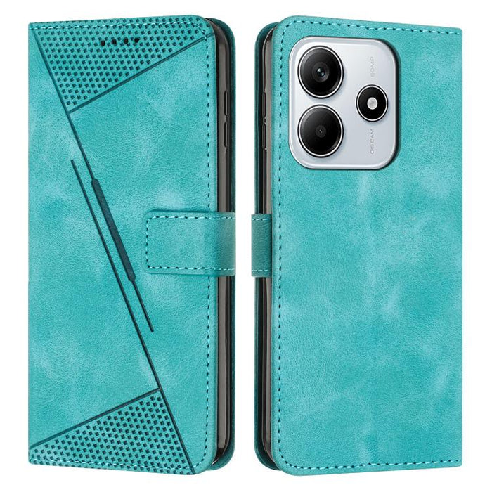 Funda de cuero para teléfono Dream Triangle con cordón largo, For Redmi Note 14 Pro 5G Global, For Redmi Turbo 4 / Xiaomi Poco X7 Pro, For Redmi K80 / K80 Pro, For Redmi Note 14 4G 163.25mm, For Redmi Note 14 5G Global