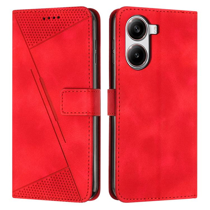 Funda de cuero para teléfono Dream Triangle con cordón largo, For Redmi Note 14 Pro 5G Global, For Redmi Turbo 4 / Xiaomi Poco X7 Pro, For Redmi K80 / K80 Pro, For Redmi Note 14 4G 163.25mm, For Redmi Note 14 5G Global