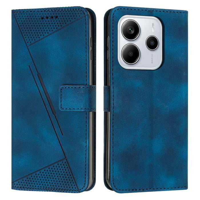 Funda de cuero para teléfono Dream Triangle con cordón largo, For Redmi Note 14 Pro 5G Global, For Redmi Turbo 4 / Xiaomi Poco X7 Pro, For Redmi K80 / K80 Pro, For Redmi Note 14 4G 163.25mm, For Redmi Note 14 5G Global