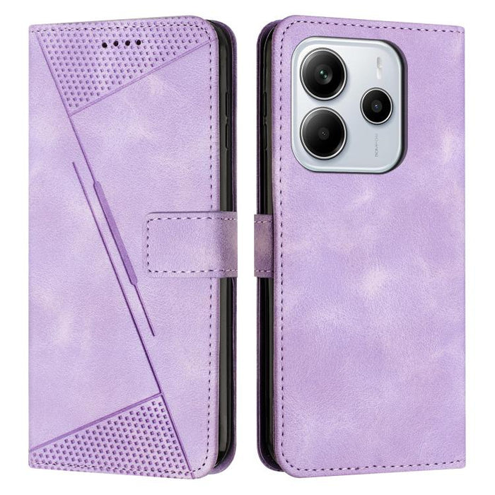 Funda de cuero para teléfono Dream Triangle con cordón largo, For Redmi Note 14 Pro 5G Global, For Redmi Turbo 4 / Xiaomi Poco X7 Pro, For Redmi K80 / K80 Pro, For Redmi Note 14 4G 163.25mm, For Redmi Note 14 5G Global
