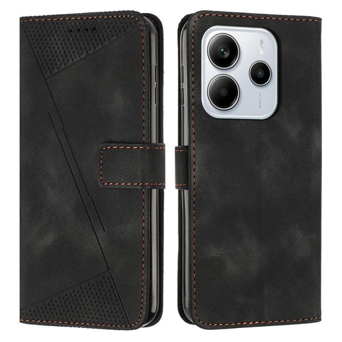 Funda de cuero para teléfono Dream Triangle con cordón largo, For Redmi Note 14 Pro 5G Global, For Redmi Turbo 4 / Xiaomi Poco X7 Pro, For Redmi K80 / K80 Pro, For Redmi Note 14 4G 163.25mm, For Redmi Note 14 5G Global