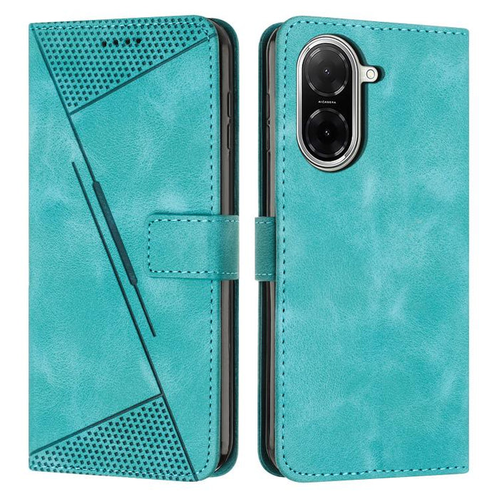 Funda de cuero para teléfono Dream Triangle con cordón largo, For Redmi Note 14 Pro 5G Global, For Redmi Turbo 4 / Xiaomi Poco X7 Pro, For Redmi K80 / K80 Pro, For Redmi Note 14 4G 163.25mm, For Redmi Note 14 5G Global